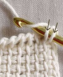Fantastic Introductory Tutorial On Tunisian Crochet Step By Step Instructions With Great Photos Along The Way Via Thepurlbee Co Tig Isleri Orgu Tig Desenleri