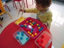 Teacher Weena Using The Teacher Made Materials Toddler Teacher Preschool Activities Teacher Activities