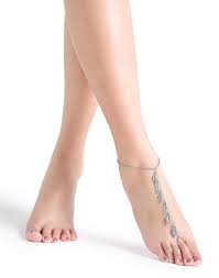 Silver jewelry silver jewels style cool stuff jewels my style. Shein Silver Leaf Charm Foot Anklet Foot Anklet Anklet Body Jewellery