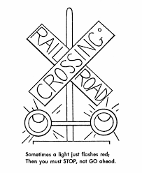 Monorail Train Coloring Pages Safety Crafts Coloring Pages Train Coloring Pages