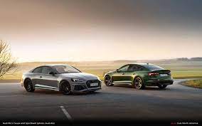 The Sporty Spearhead Of The Product Line With A New Look The Rs 5 Coupe And Rs 5 Sportback Audi Club North America Audi Rs Coupe Audi Rs5