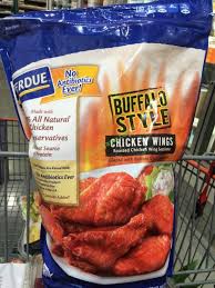 Costco sells their 10 pound pack of frozen chicken wings for $24.99. Perdue Buffalo Style Wings 5 Pound Bag Costcochaser