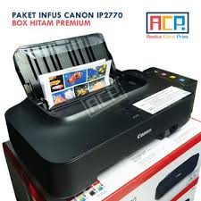 Padahal di pasaran ukuran kertas folio atau f4 jumlahnya sama banyaknya menggunakan berukuran a4. Printer Canon Pixma Ip2770 Ip 2770 Infus Box Inkjet Komputer Laptop Notebook Shopee Indonesia