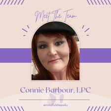 Connie Barbour earned her Master's in Counseling Psychology from Tennessee  State University in 2019. She is certified through EMDRIA, and her passion  is treating survivors of trauma. She has facilitated state-mandated programs