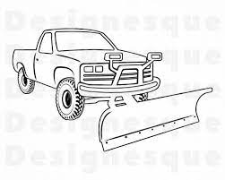 Free Free Snow Plow Truck Svg