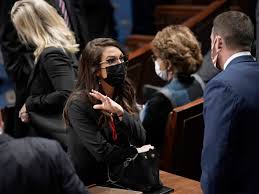 This is how lauren boebert appears during a house hearing, tweeted writer oliver willis. Republican Boebert Sued After Blocking Critic On Twitter