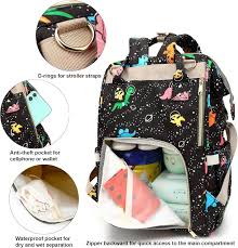 Dinosaur Baby Diaper Bag Backpack for Girls Boys, Liberia | Ubuy
