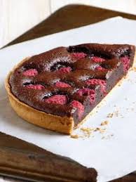 Tarte Au Chocolat Et Framboises Gateaux Et Desserts Tarte Au Chocolat Recette Dessert