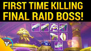 Destiny 2 Calus Raid Boss Leviathan Loot Youtube