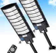 Sararoom 800W Solar Street Light Outdoor Waterproof, 80000 ...