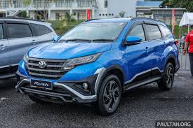 Difference between proton x70 executive vs premium quick comparison. Perodua Aruz Suv Specifications Compared To Honda Br V Toyota Rush And Proton X70 In Malaysia