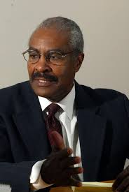 Charles Mitchell after being named Chancellor of the Seattle Community  Colleges District, December 10, 2002