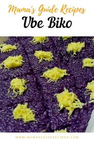 This Ube Biko Filipino Recipe Is Super Delicious Super Easy To Make Because It Is In English And Tagalog V Biko Recipe Filipino Desserts Easy Filipino Recipes