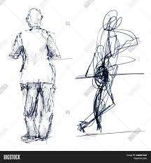 Are you looking for the best person standing drawing for your personal blogs, projects or designs, then clipartmag is the place just for you. Sketch Standing Person Image Photo Free Trial Bigstock