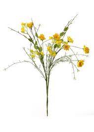 Or you can create a living fence with one or more to have your garden make a big impact even from a distance, plant tall, yellow perennial flowers. Artificial Mini Daisy Wildflowers In Yellow 21 Tall Artificial Flowers And Plants Wild Flowers Afloral