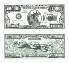 One Million Dollar Bill Become A Millionaire Now Same Size As Real Money In 2020 One Million Dollar Bill One Million Dollars Dollar Bill