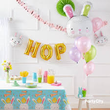 Giant Hello Bunny Balloon Easter Party Decor Balloons Party City Balloons