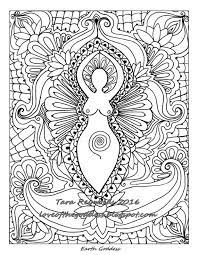 It seems like the world of fantasy and coloring go hand in hand. Pin On Goddess Coloring Pages