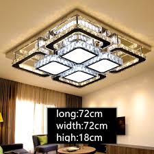 La armonía y la comodidad crean techos con espejos. Lampara Led De Cristal Iwhd K9 Lampara De Techo Accesorios De Iluminacion Modernas Lamparas De Techo Para Sala De Estar Lampara Para Techo