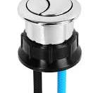 Botão de vaso sanitário, 38 mm de diâmetro, botão de descarga duplo, botão  ajustável para tanque de água do vaso sanitário | Amazon.com.br