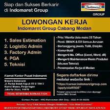Download low6ngan krj agen sembako harapan indah dua indönesia : Teknisi S1 Medan Lowongan Mitula Pekerjaan