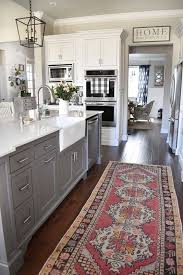 25 Stunning Picture For Choosing The Perfect Kitchen Rugs Farmhouse Kitchen Cabinets Kitchen Inspirations Kitchen Design