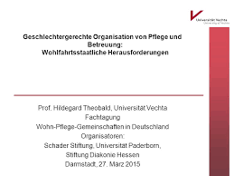 Angestellt, program manager, swiss life ag. Prof Hildegard Theobald Universitat Vechta Fachtagung Ppt Video Online Herunterladen