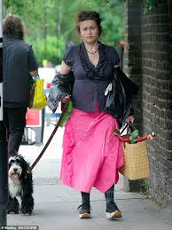 She made her film debut in k. Helena Bonham Carter Dons Ruffled Blouse Teamed With Pink Skirt As She Takes Dog Pablo For A Walk Readsector Female