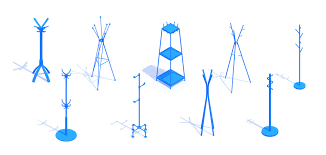 Coat Racks Dimensions Drawings Dimensions Com Home > performance & technology > office accessories > coat hanger. coat racks dimensions drawings