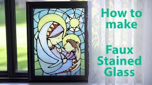 There are a few different items required to build lead came stained glass that are not used for copper foil projects, but most of the basic tools are the same. Faux Stained Glass Tutorial Youtube