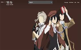 Tumblr is a place to express yourself, discover yourself, and bond over the stuff you love. Bungou Stray Dogs Wallpapers Newtab Theme