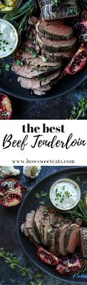 This is a very hearty dish, ideal for a winter dinner. Best Beef Tenderloin Recipe Roasted Butter And Herb Beef Tenderloin Recipe Beef Tenderloin Recipes Beef Recipes For Dinner Best Beef Tenderloin Recipe