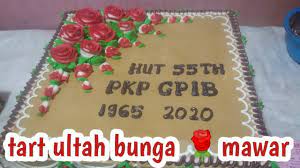 Cara mudah menghias kue ulang tahun dan coklat dengan menonton video ini. Kue Ulang Tahun Motif Bunga Mawar Youtube