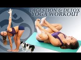 Yoga For Digestion Detox 20 Minute Beginners To Intermediate Yoga Workout Erica Vetra Youtube Detox Piscine Coque