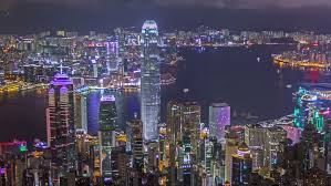 Hong kong city night view. Top View Hong Kong From Arkivvideomateriale 100 Royaltyfritt 10636121 Shutterstock