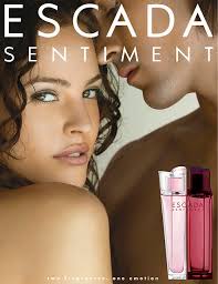Escada Sentiment Fragrance Advertising