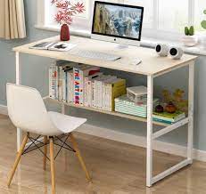 preorder basic study table modern study table with hidden book shelves eta 12 4 21 desks for small spaces computer table design office table design