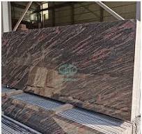 Polished Indian Red Granite Multi Color Red Granite Slab Price