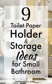 From rustic recycled materials to smart storage space, here are 20 great ideas to keep your toilet paper. Where To Put Toilet Paper Holder In Small Bathroom Materialsix Com