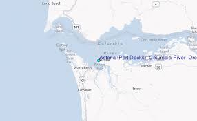 Astoria Port Docks Columbia River Oregon Tide Station Location Guide