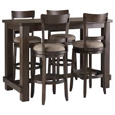 Enjoy free shipping on most. Signature Design By Ashley Drewing Five Piece Chair Pub Table Set Value City Furniture Pub Table And Stool Sets