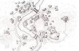 Stock Art Village Maps Fantasy City Map Fantasy Map Making Map Design