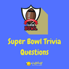 Who wielded a sword names excalibur? 20 Fun Super Bowl Trivia Questions With Answers Laffgaff