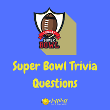 For decades, the united states and the soviet union engaged in a fierce competition for superiority in space. 20 Fun Super Bowl Trivia Questions With Answers Laffgaff