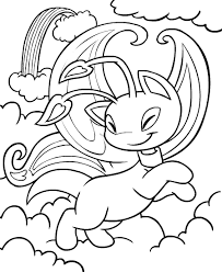 Free printable neopets coloring pages below you will find all the printable neopets coloring pages free to download. Neopets Faerieland Colouring Pages