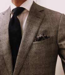 Black And White Check Coat Mens Gray Tweed Jacket Feat A Prince Of Wales Check Paired With Textured Black Tie White Shirt And Patt Floral Suit Men Mens Fashion Classic Mens Tailored Suits