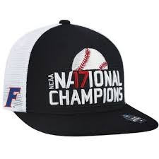 Omaha, nebraska has been the host of the college world series since 1950 and the game was played in rosenblatt stadium from 1950 through 2010. Florida Gators Top Of The World 2017 Ncaa Men S Baseball College World Series National Champions Locker Room Snapback Hat Black