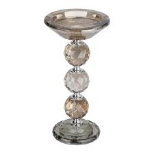 Home holiday shop patio & garden party supplies bowl candle holders candelabras candle holder sets candle sconces candlesticks chandelier candle holders decorative figurine sets fireplace candle holders flameless pillar candles. Chrome Pillar Candle Holder
