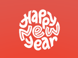 Happy New Year Lettering Hand Lettering Typography