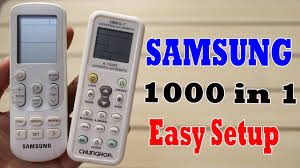 Carrier is a brand name manufacturer of air conditioners in the us. Samsung 1000 In 1 Universal Ac Remote Setup Youtube